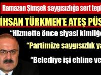 Şimşek çaktı