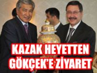 Kazak heyetten Gökçeke ziyaret