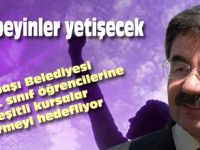 Belediyeden öğrencilere kurs