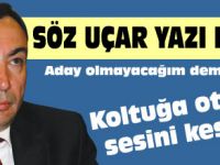 Koltuğa oturan sessiz kalıyor