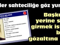 Başkasının yerine sınava girmek isteyen kişi gözaltına alındı