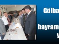 Gölbaşında resmi bayramlaşma yapıldı