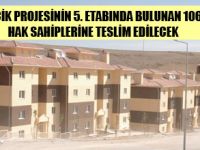 TOKİde 1062 konut teslim ediliyor