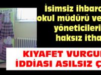 Kıyafet vurgunu iddiası asılsız çıktı