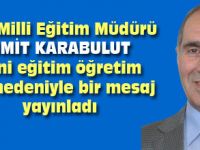 Karabuluttan kutlama mesajı