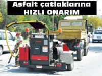 - ASFALT ÇATLAKLARINA HIZLI ONARIM