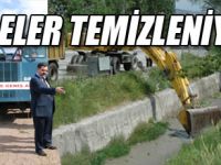 Dereler temizleniyor