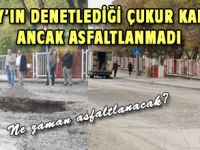 Duruay, bu yolu da asfaltlatır mı?