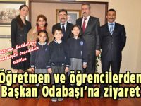 Öğrencilerden Başkana Ziyaret