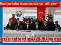 Gölbaşı spor halter takımı sporcularına milli görev