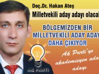 Hakan Ateş milletvekili aday adayı oldu