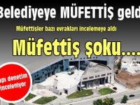 Belediyeye müfettiş şoku