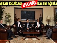 Başkan Odabaşına Ulusal Basından Ziyaret