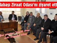 Odabaşı Ziraat Odasını Ziyaret Etti