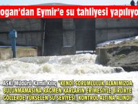 MOGAN VE EYMİR GÖLLERİNDE SU TAHLİYESİ