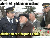 Şehitler mezarı başında anıldı