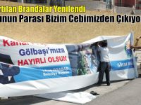 Yırtılan Bırandalar Yenilendi