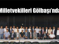 Milletvekilleri Gölbaşında